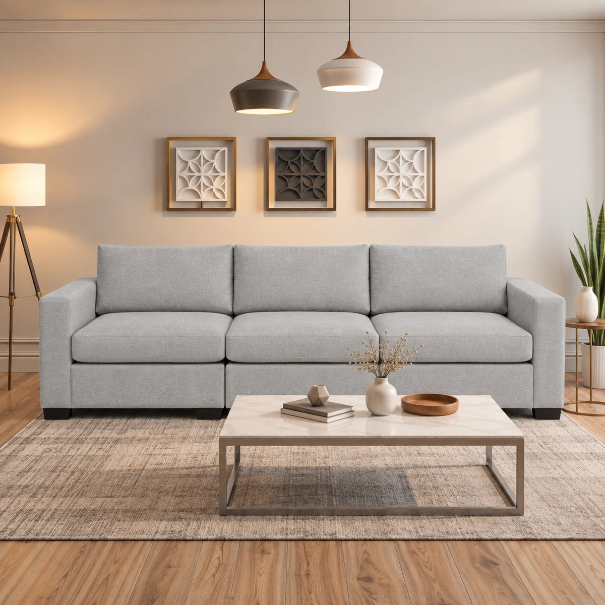 Nook (Modulaire avec rangement) - Tissu