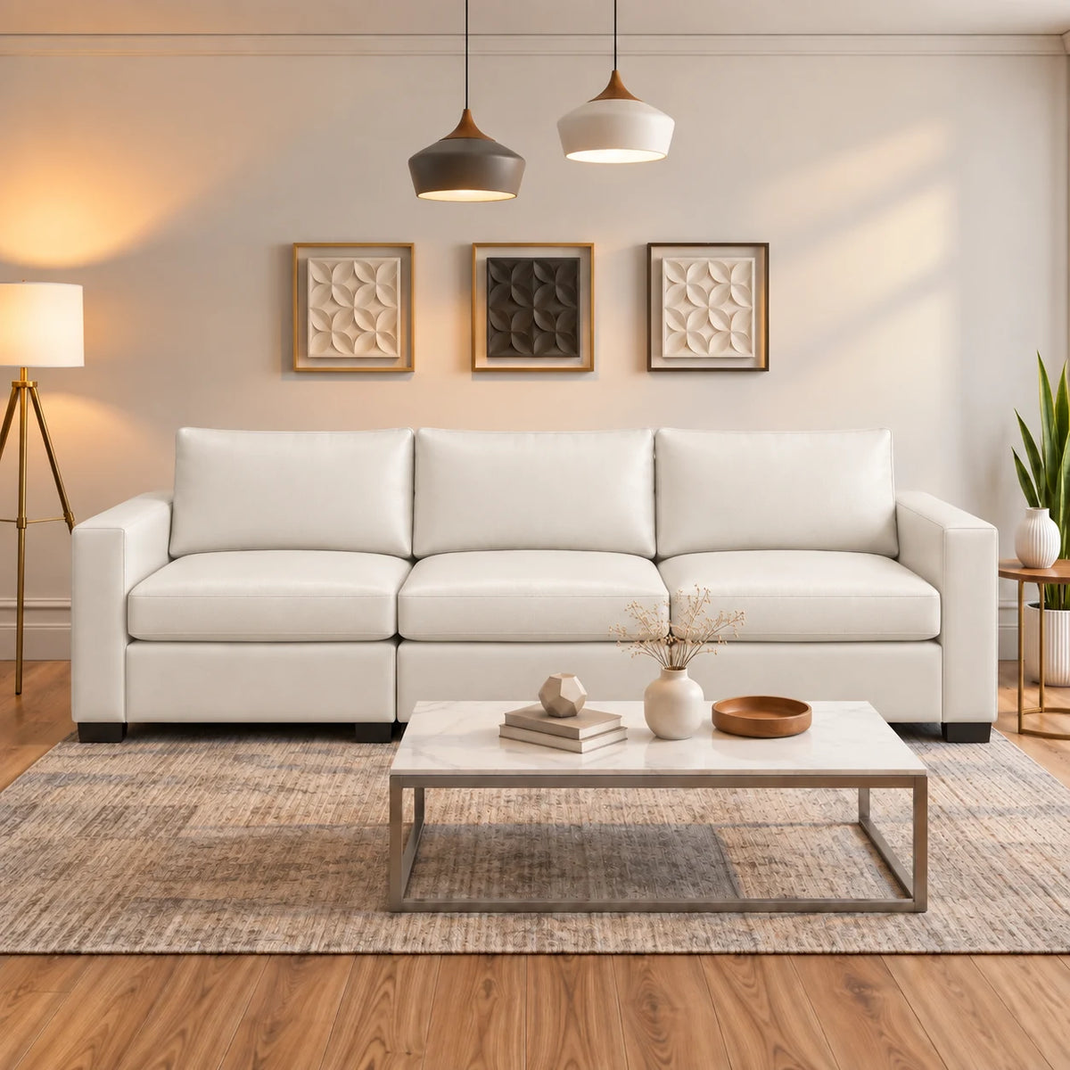 Nook (Modulable avec rangement) - Cuir