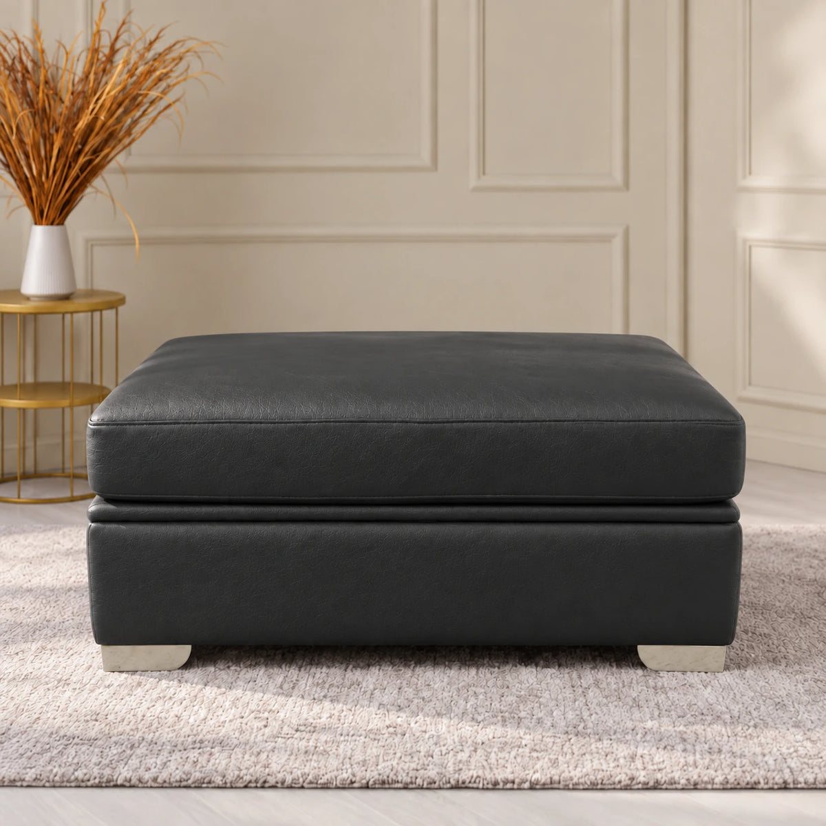 Ottoman - Vegan Leather