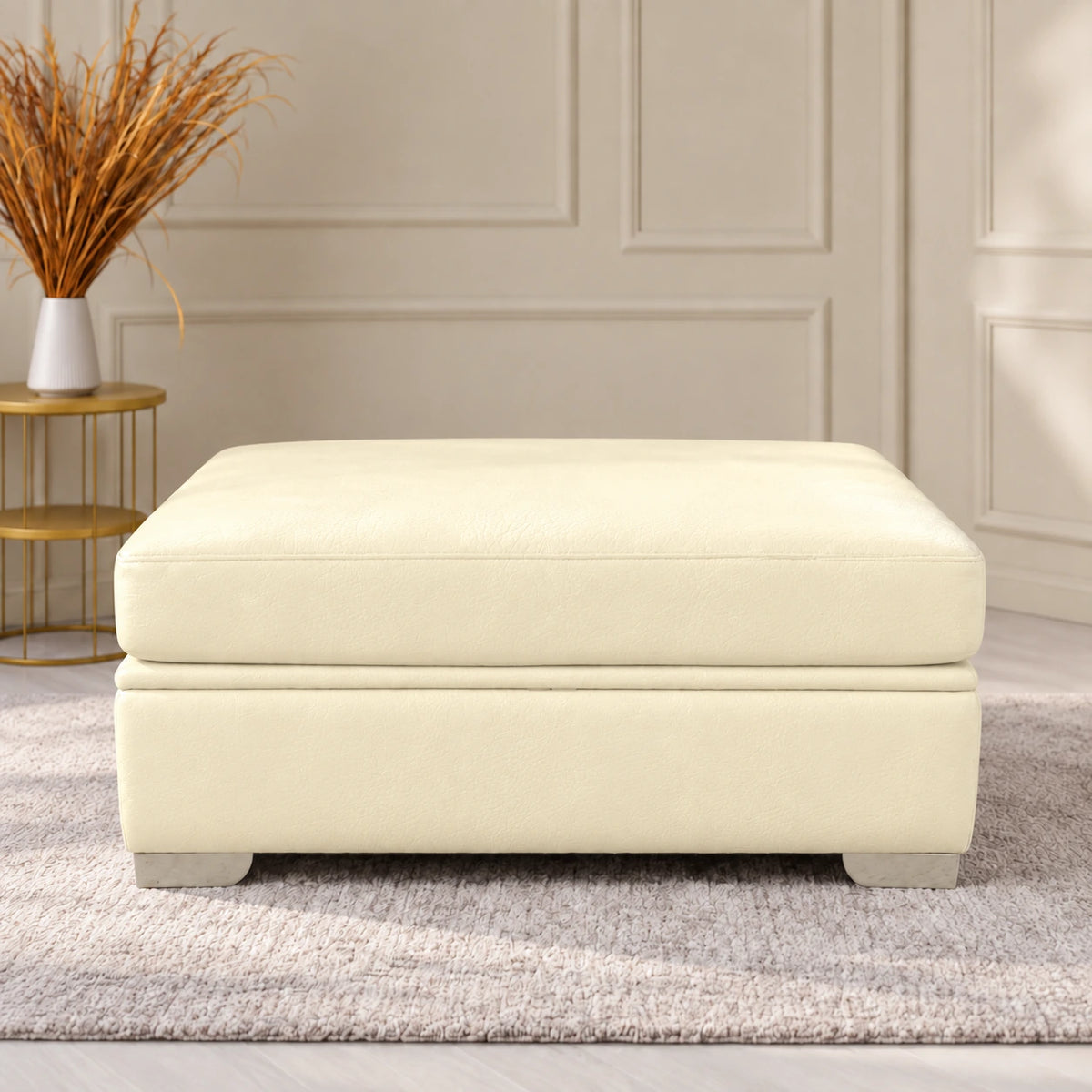 Ottoman - Vegan Leather